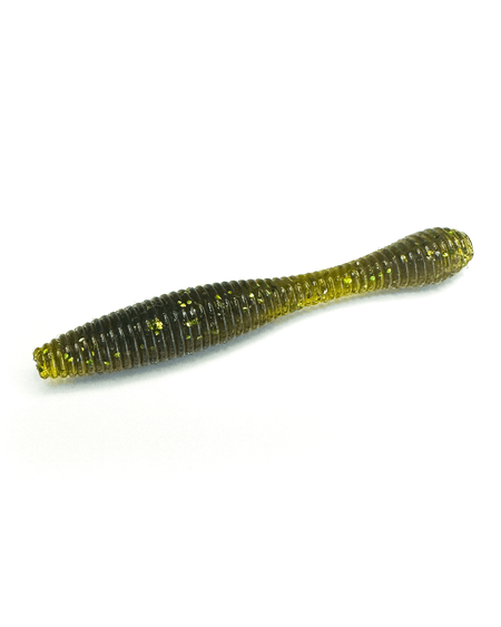 LureCraft Sandworm 5cm Booge Green 10szt.