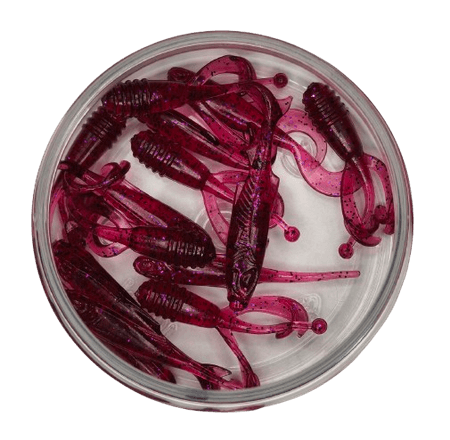 LureCraft Fry Mix 10 szt. Purple Lethal